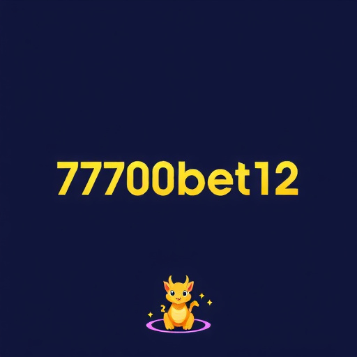 7700bet12 Logo - Casa de Apostas